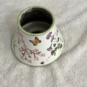 Yankee Candle Morning Glory & Butterfly Candle Shade